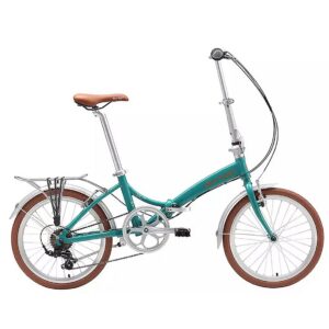 Bicicleta Dobrável Durban aro 20 de 6 velocidades Rio Turquesa
