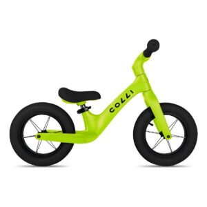 Bicicleta Infantil de Equilíbrio Colli Pitukinha Aro 12 Amarelo Neon