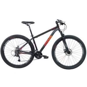 Bicicleta MTB Rava Pressure Roda 29 Tamanho 17 24 Velocidades 2021 Vermelho Preto