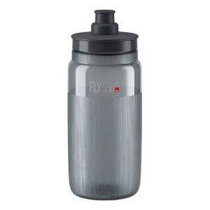 Garrafa Plastica Elite Fly Tex 550ml Preto Transparente