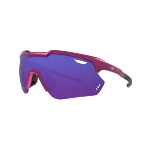 Óculos De Sol HB Shield Comp. 2.0 M. Metallic Pink Blue Chrome