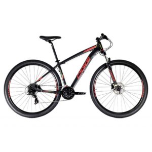 Bicicleta Oggi Hacker HDS 2021 Preto Vermelho