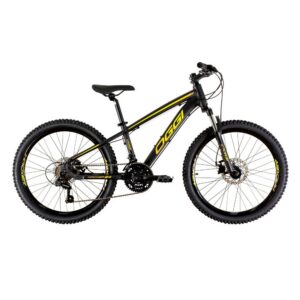 Bicicleta Oggi Hacker Juvenil Preto Amarelo