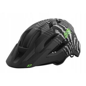 Capacete de Ciclismo Giro Fixture II Preto Branco UY 50