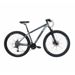 Bicicleta MTB Rava Pressure Roda 29 Tamanho 19 24 Velocidades Cinza Preto
