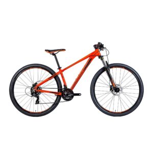 Bicicleta MTB Groove Hype 10 Roda 29 Tamanho 17 21 Velocidades Vermelho Laranja Preto