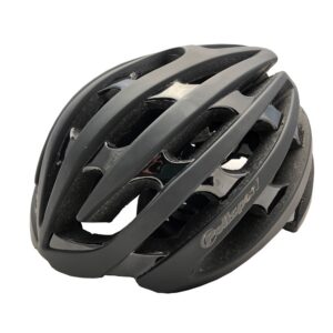 Capacete para Ciclismo Light Road Preto Tamanho 55/58 Polisport