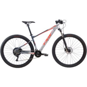 Bicicleta MTB TSW Hurry Pro Limited Roda 29 Tamanho 17 22 Velocidades 2021 Cinza Vermelho