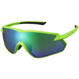 Óculos de Ciclismo Shimano S-Phyre Verde Neon Polarizado