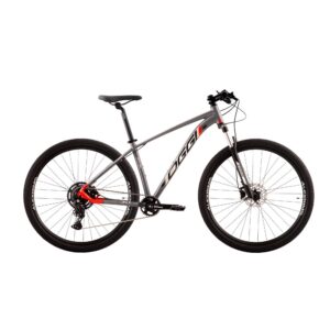 Bicicleta Oggi Mountain Bike Big Wheel 7.0 9 Velocidades Cues Grafite Vermelho Cinza
