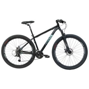Bicicleta MTB Rava Pressure Roda 29 Tamanho 17 24 Velocidades 2021 Azul Preto