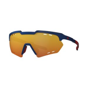 Óculos De Sol HB Shield Compact Road Matte Navy Multi Red