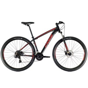 Bicicleta Oggi Hacker Sport 2021 Preto Vermelho