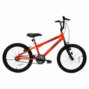 Bicicleta Mountain Bike Aro 20 Cross Flash Boy Laranja