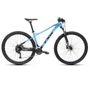 Bicicleta MTB TSW Stamina Plus Roda 29 Tamanho 19 18 Velocidades Azul Claro