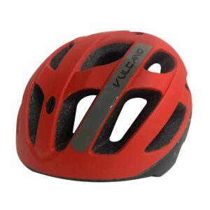 Capacete de Ciclismo Catlike Vulcano Preto Fosco Vermelho Tamanho 55/58