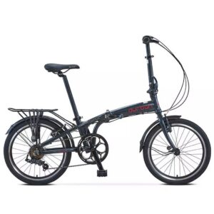 Bicicleta Dobrável Durban aro 20 de 6 Velocidades Sampa Pro Azul
