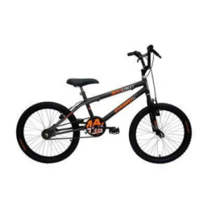 Bicicleta Infantil Aro 20 Freest Max Street Grafite Laranja
