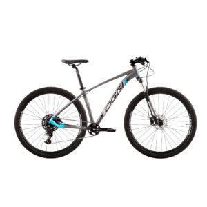 Bicicleta Oggi Mountain Bike Big Wheel 7.0 9 Velocidades Cues Grafite Azul Cinza