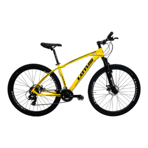Bicicleta MTB Lotus CXR Alumínio Roda 29 21 Velocidades Tamanho 17.5 Amarelo Preto