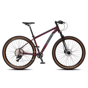 Bicicleta Mountain Bike Colli Moscow Tamanho 17 12 Velocidades Roxo Perolizado