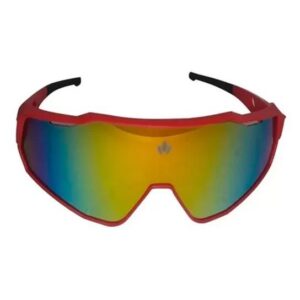 Óculos de Ciclismo Marelli Veloce Vermelho com 3 Lentes