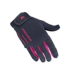 Luva de Ciclismo Fechada Speed XD Prohand Rosa Cinza
