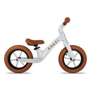 Bicicleta Infantil de Equilíbrio Colli Pitukinha Aro 12 Branco