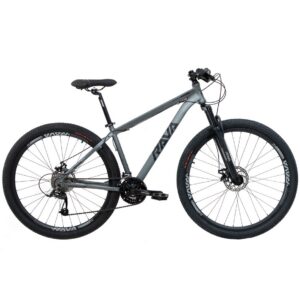 Bicicleta MTB Rava Pressure Roda 29 Tamanho 19 20 Velocidades 2021 Cinza Preto