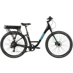 Bicicléta Elétrica Caloi E-Vibe Easy Rider Roda 27.5 Tamanho 16 7 Velocidades 2020 Preta