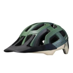 Capacete High One Cervix MTB Tamanho M Cinza e Verde Militar