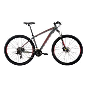 Bicicleta Oggi Hacker Sport Grafite Vinho Amarelo