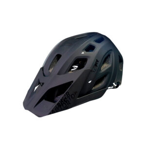 Capacete MTB Raptor Tamanho 58/61 Jet Adventure Cinza Fosco Preto Brilho Preto Fosco