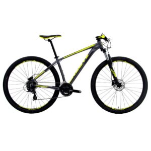 Bicicleta MTB Groove Hype 50 Roda 29 Tamanho 15 24 Velocidades Grafite Amarelo Preto