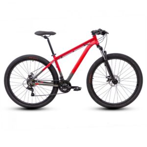 Bicicleta MTB TSW Ride Roda 29 Tamanho 15.5 21 Velocidades Vermelho Cinza