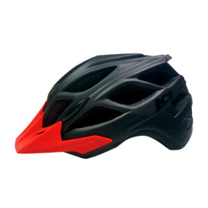 Capacete MTB Guardian Tamanho 58/61 Jet Adventure Preto Fosco Vermelho